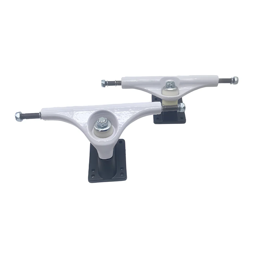 Surfskate Trucks Da 6.25 Pollici In Metallo – Assi Per Skateboard In Stile Surf, Perfetti Per Curve Fluide E Guida Surf, Colore Argento