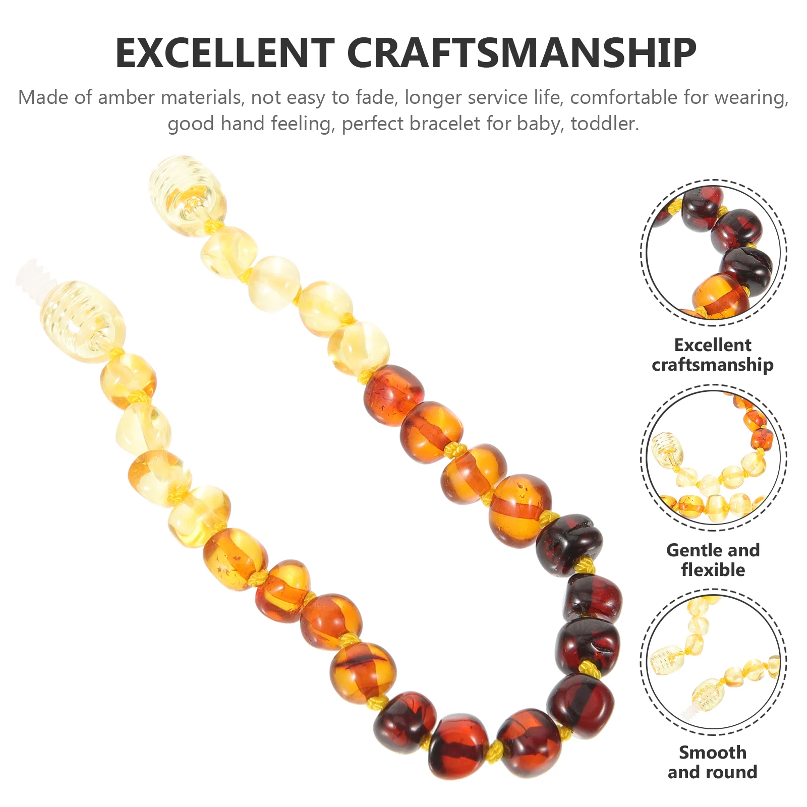 Рисунок 4 - Натуральный Янтарный браслет