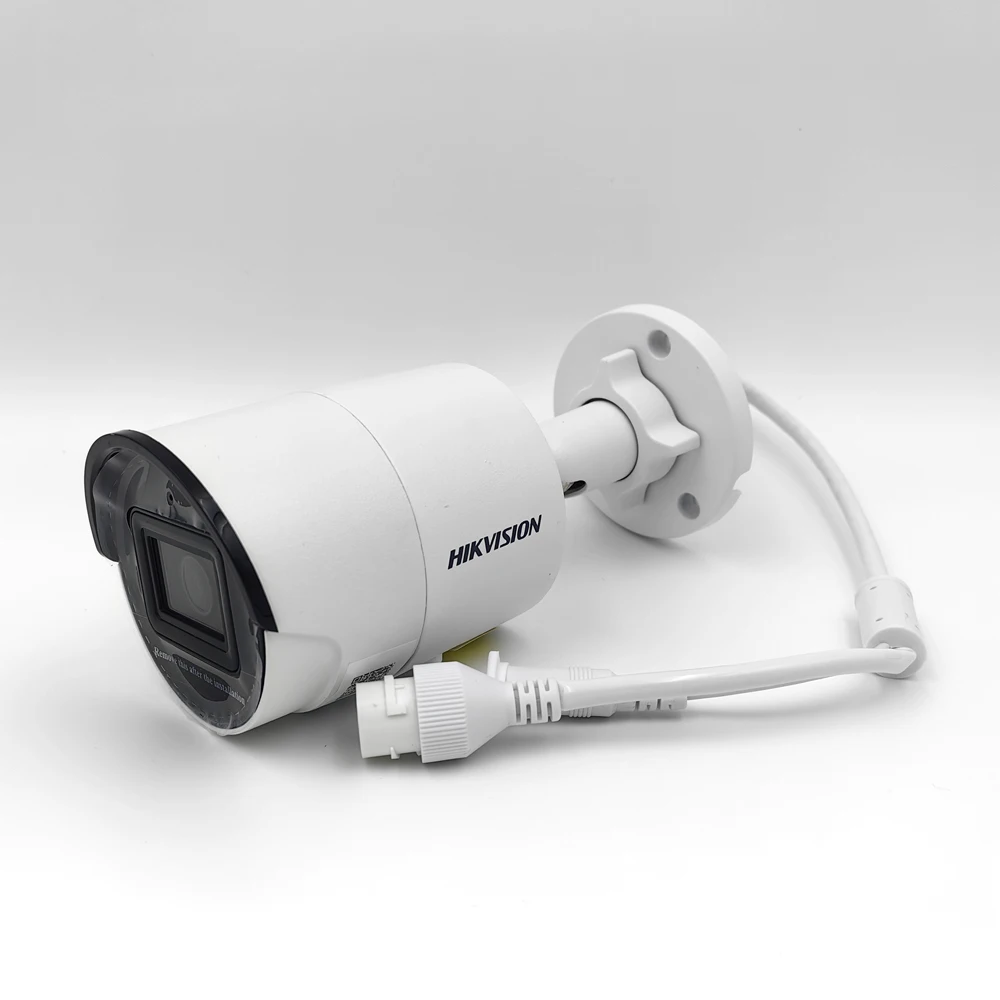 Original Hikvision DS-2CD2043G2-IU 4MP POE IR WDR Built-in Mic AcuSense Fixed Bullet Network CCTV IP Camera DS-2CD2043G2-I ip camera surveillance camera