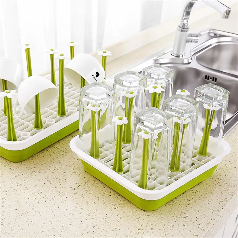 Baby Bottle Rack Kitchen Supplies Removable Simple Installation