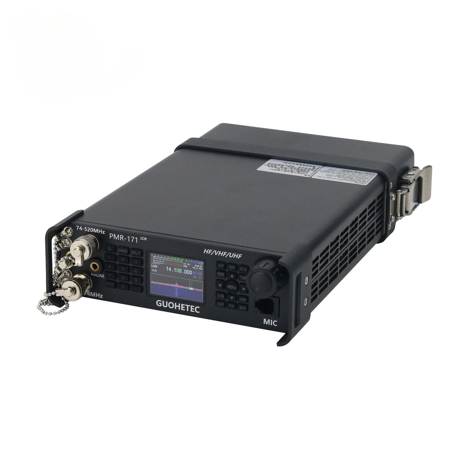 

HAMGEEK-PMR-171 радио SDR трансивер, 100K-2GHz, 20W, VHF, UHF, HF, CW, AM, SW