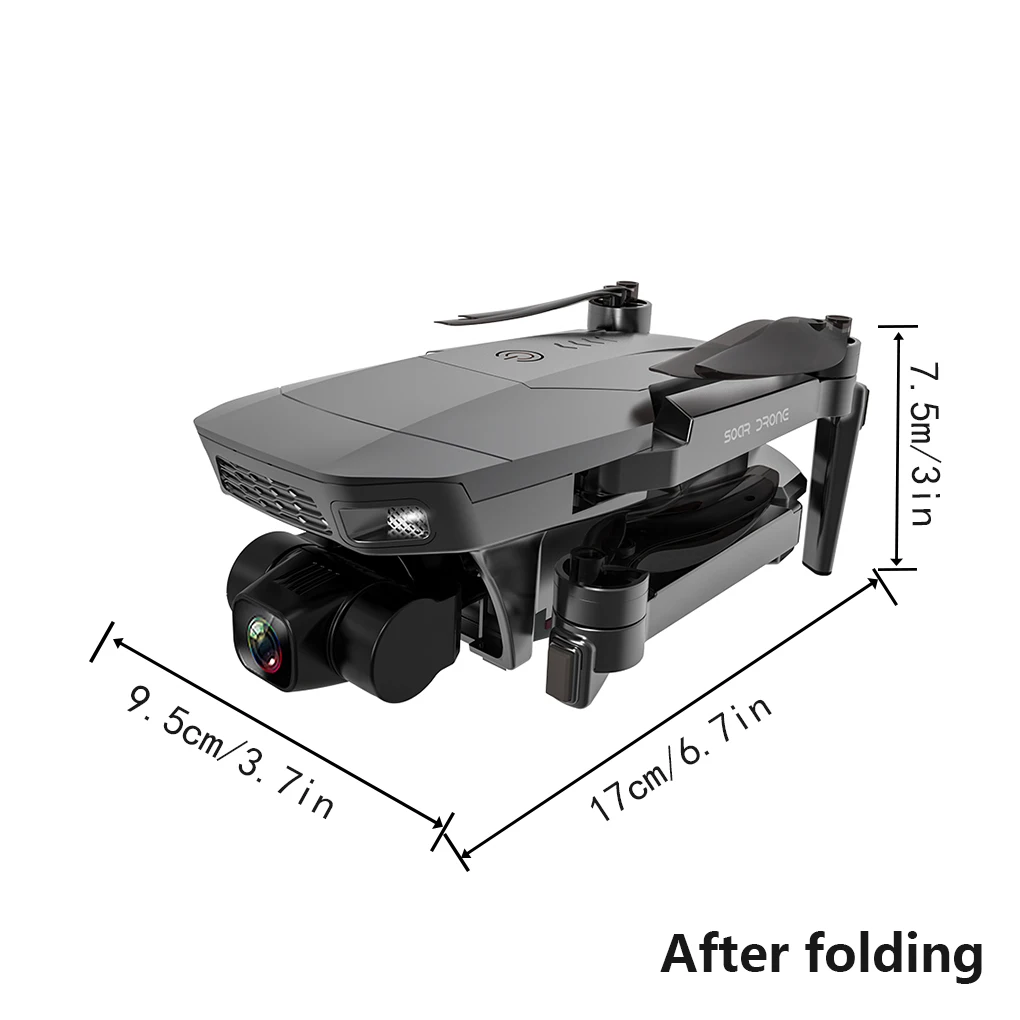 

Folding Drone RC 5G WiFi Quadcopter Mini 4K HD Camera Aircraft Fixed Height Airplane Toy Gift