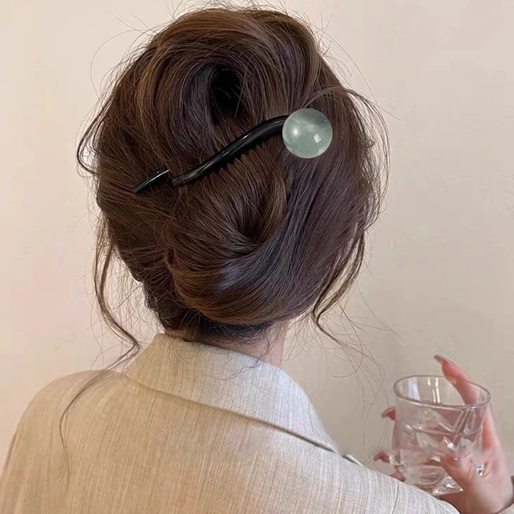 Retro S Shape Ponytail Twist Hair Clips New Fashion Multi-colour Twisted Hollow Out Shark Clips Headdress Hair Accessories Gift