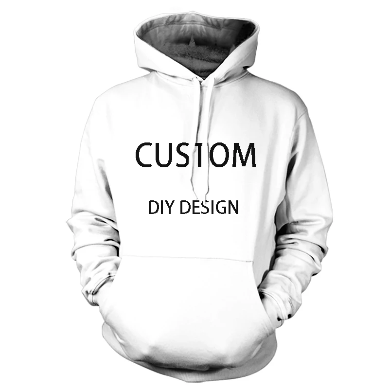 

Men's Oversized Hoodie 3D Pattern Custom DIY Fashion Sweatshirt Loose Street Pullover Clothing