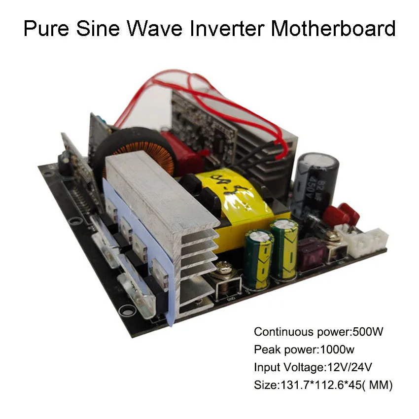 Placa Principal do Inversor de Onda Senoidal Pura Bateria de Lítio Integrou a Máquina 12v 24v a 220v 0hz 110v 60hz 300w 500w