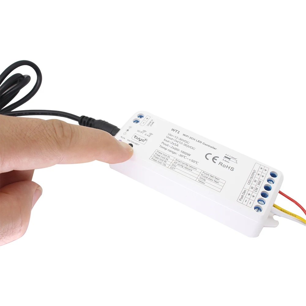 COB CCT LED-Lichtleiste, 12 V, 24 V DC, 608 LEDs, dimmbar, hohe Dichte, flexibel, FCOB 10 mm, Ra90, 2700 K bis 6500 K, lineare Bandleuchten, 1–5 m – Detail 14