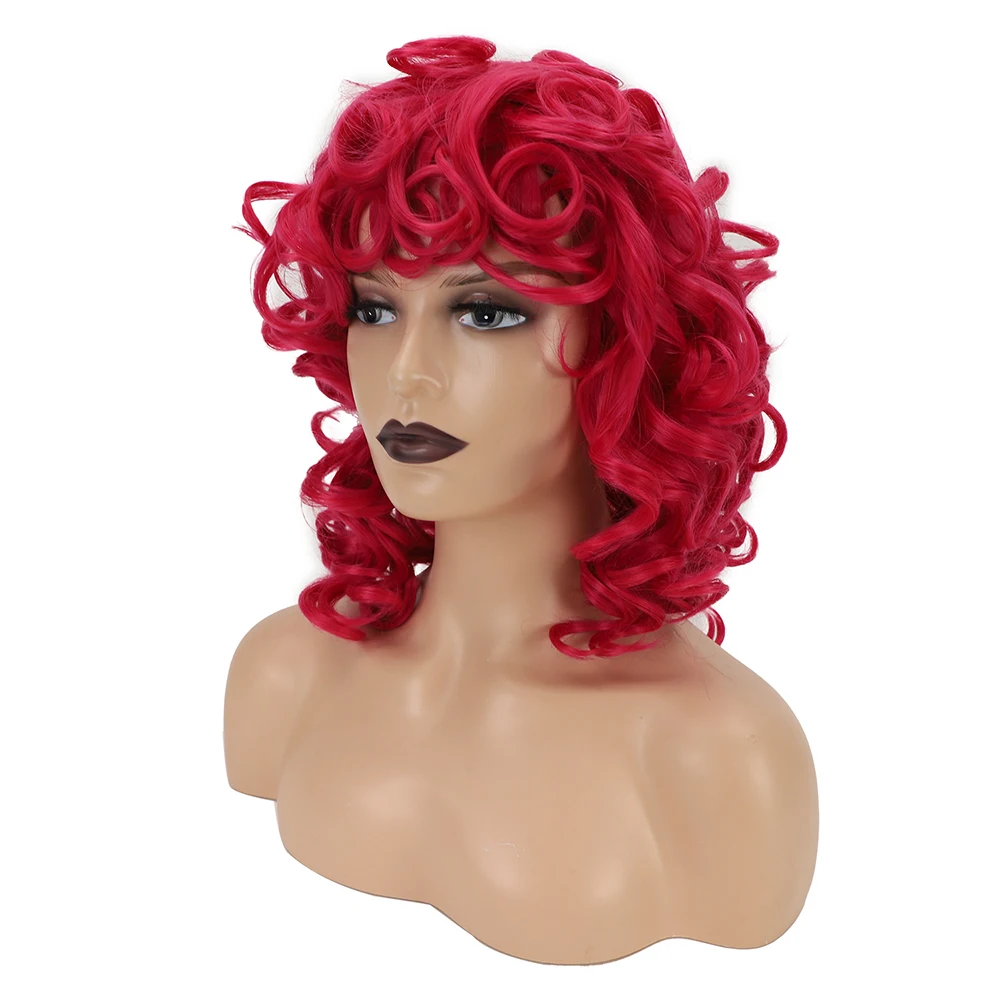 Short Hair Afro Curly Wig with Bangs for Black Women Synthetic Hair  short-hair-afro-curly-wig-with-bangs-for-black-women-synthetic-hair