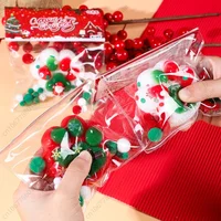 Squishy Xmas Cat Paw Fidget Toy Cute Plush Cat Paw Silicone Slow Rebound Pinch Decompression Toy Stress Reliever Toy тапа лапка 1