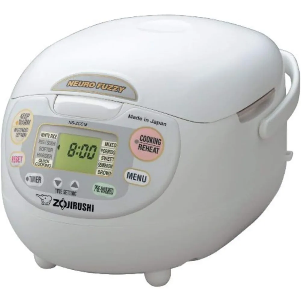 

Fuzzy 10-Cup Rice Cooker and Warmer (Premium White)