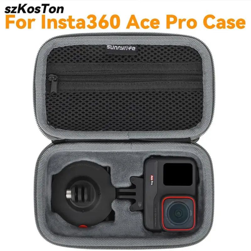 

Портативная мини-сумка для хранения для Insta360 Ace/Ace Pro, сумка для переноски экшн-камеры, аксессуары для Insta360 Ace/Ace Pro