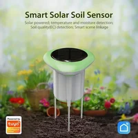 Tuya Smart Soil Sensor Solar Powered Planting Temperature and Humidity Meter IP66 Wireless Soil Tester Turf Gardening - Image 3