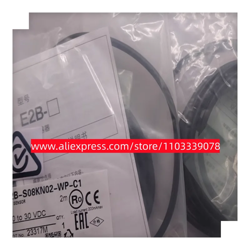 

3PCS New inductive proximity switch E2B-S08KN02-WP-C1 E2B-S08KN02-WP-B1 E2B-S08KN02-WP-C2
