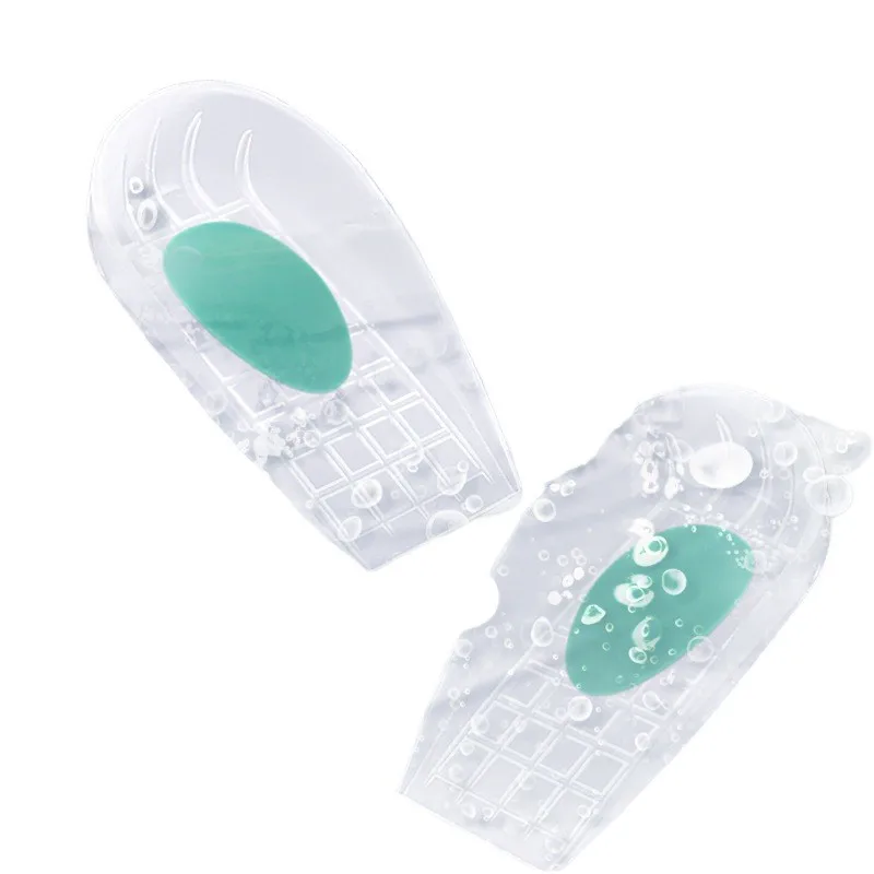 U자형 실리콘 힐 패드는 남녀 모두를 위한 U자형 발바닥 깔창에 맞으며 충격 흡수 및 압력 완화 기능을 제공합니다.