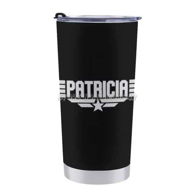 Repülőgép Lány Pilóta Repülés Neve Utazás Bögre Jég Pohár 304 Rozsdamentes Acél Vákuum Szigetelt Autó Kupa Kávé Sík Égrepedés