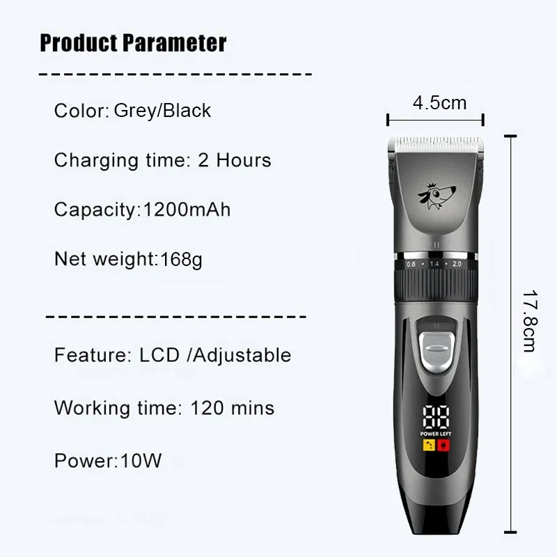 Professional Pet Hair Clipper 5