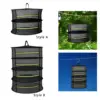 Herb Drying Rack Drying Cage Folding Lightweight Hanging Mesh Net for Vegetables Flowers Garden Outdoor Harvest Buds Hydroponics 4