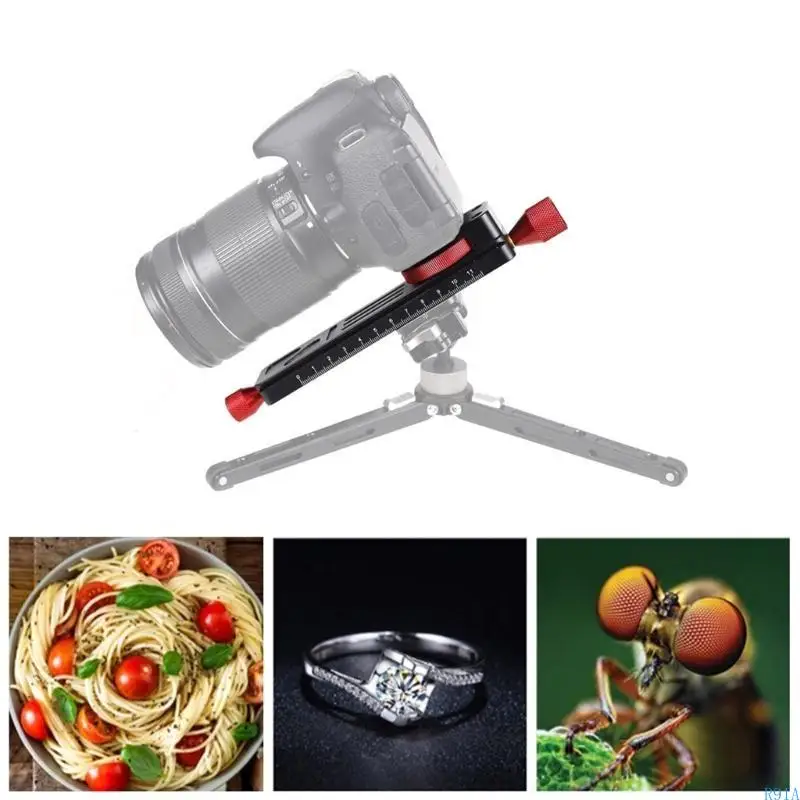R91A LCB-16M Macro Photography Slider 160mm Adjustable Metal Structure
