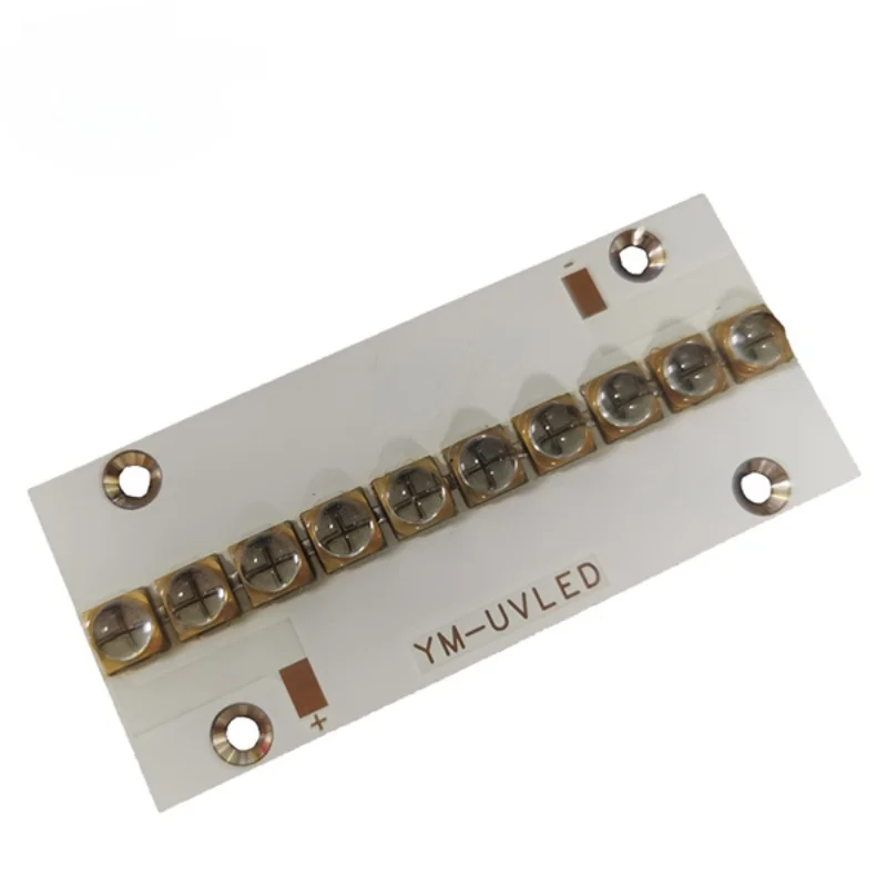 100W UV LED 경화 램프 3535 365nm 385nm 395nm 405nm 프린터용 UV 램프 3D 프린팅 잉크 접착제 경화