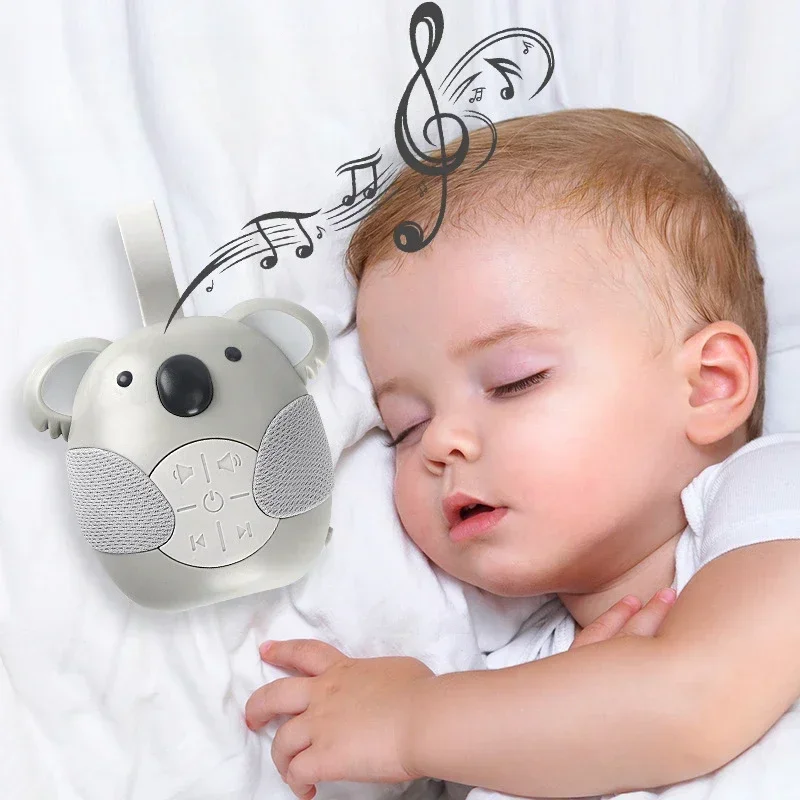 Baby White Noise Machine Sleep Monitor Music Player Portable for Newborn Toddler