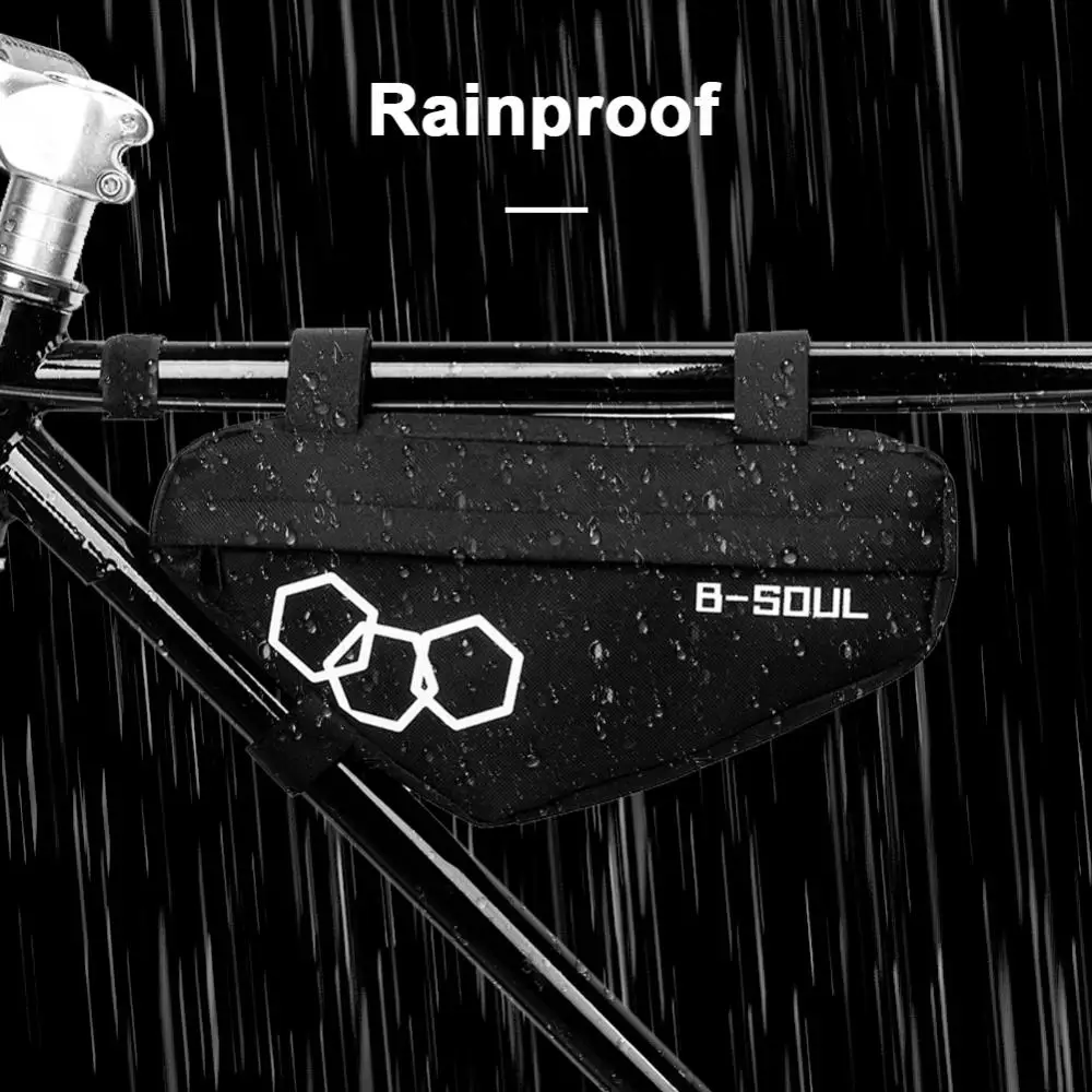 SACOCHE VELO,03 bike bag--Sacoche triangulaire ?�tanche pour cadre de v?�lo, sacoche pour Tube 