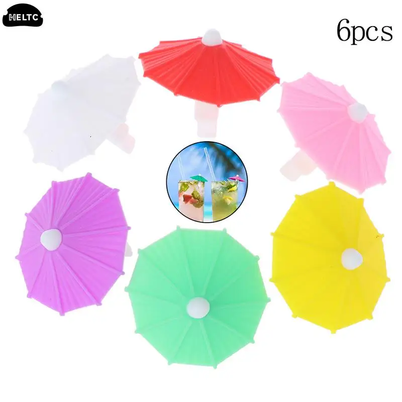 1/6/8/12pcs Mini Circle Wine Glass Marker Cup Identification Ring Recognizer Label Marker Party Accessories Mark Party Supplies