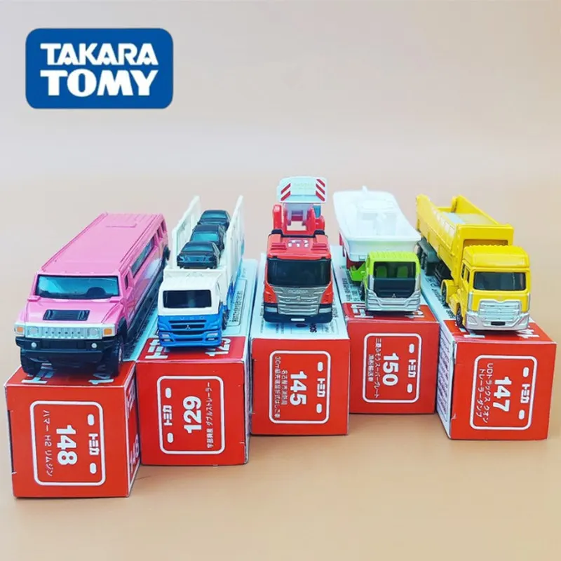 Takara Tomy Extended Edition Container Engineering Transport Vehicle Car Model Diecast Dumper Trailer Model Kids Toys Gifts