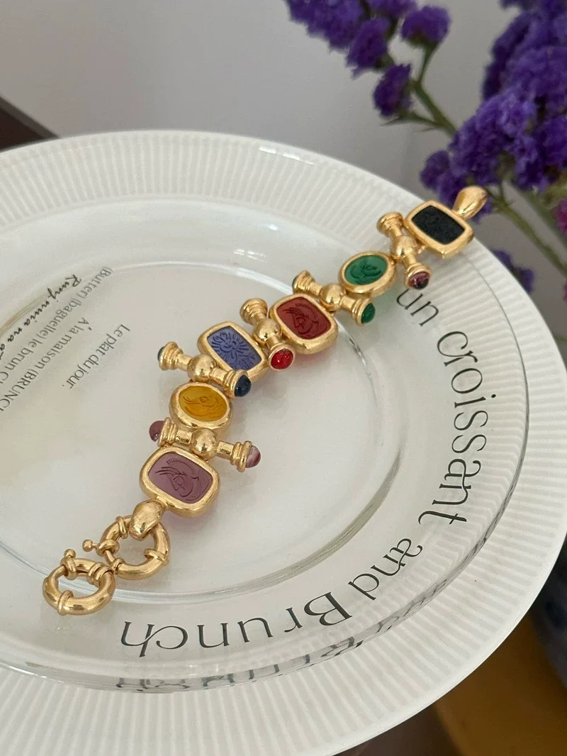 Navratan 100% Multi Colour Brass Navratna Bracelet at Rs 325/piece in Jaipur
