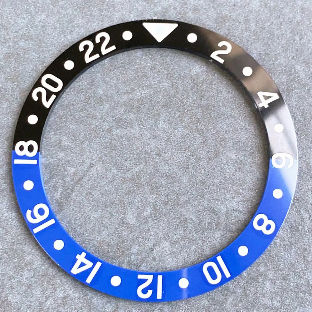 Premium Diving Ceramic/Aluminum Bezel Insert - High-Quality 1 PCS, 36.5mm*29.2mm