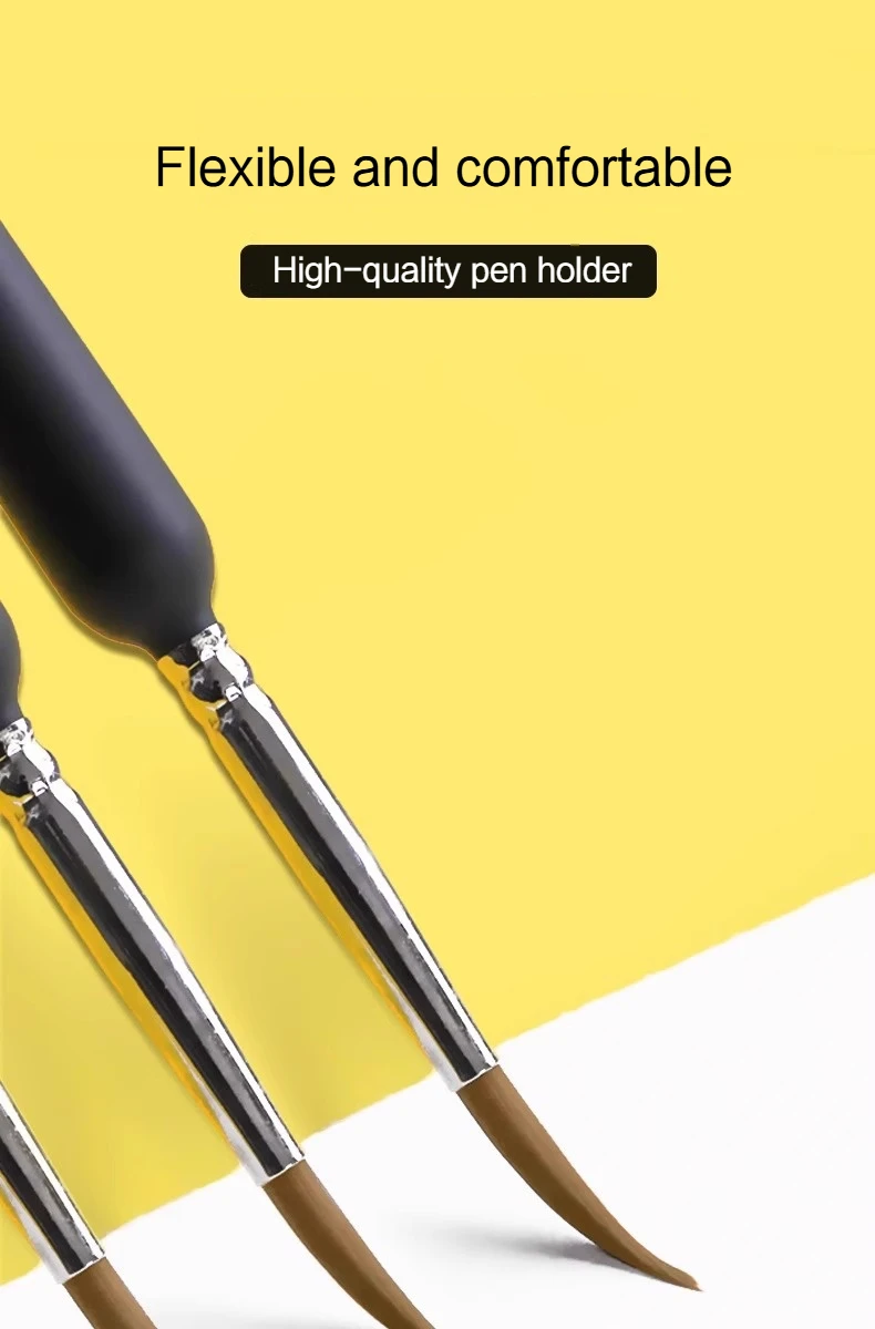 4/5/8/10/11Pcs Borrence Pinsel Aquarelle Haken Linie Stift Kunst Liefert Zeichnung Künstler Feine Detail malen Miniatur Malerei Pinsel – Detail 7