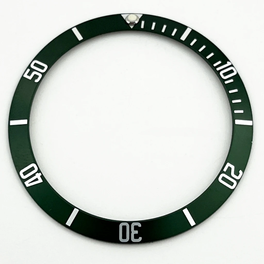 Premium High-Quality Aluminum Watch Bezel Insert – GMT Design, 39.5mm x 32.5mm