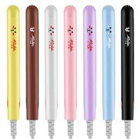 NEW Straight Curl Dual-use Hair Styling Tools Hair Straightener Flat Iron 2 In 1 Mini Bangs Heating Curler Ceramic 1