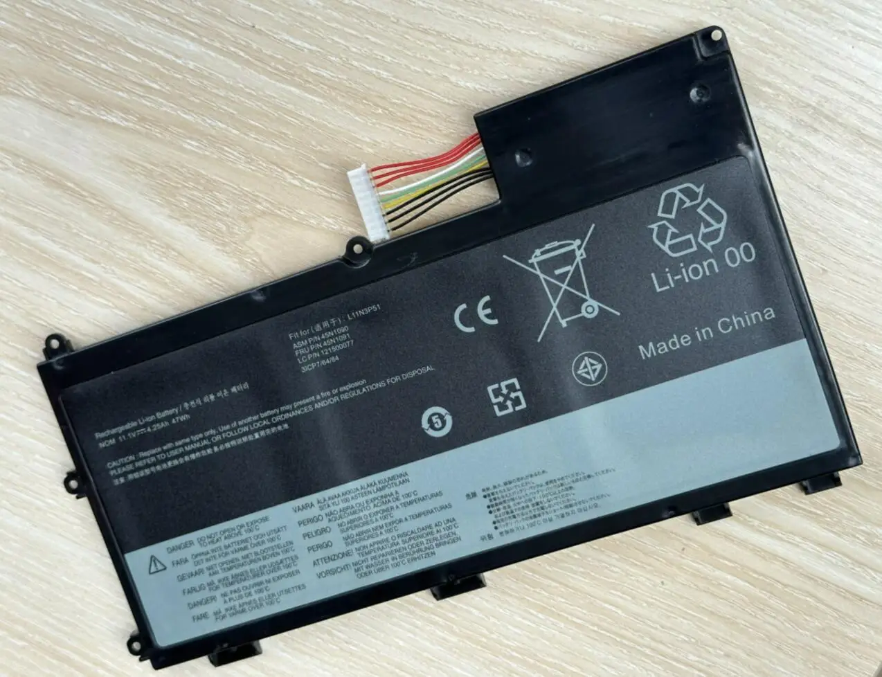 Bateria do Portátil para Lenovo Thinkpad L11n3p51 L11s3p51 45n1090 45n1089 45n1091 T430u - Imagem 3