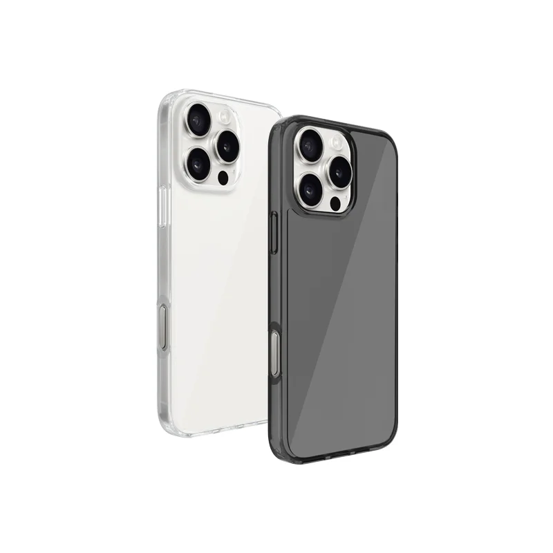 KZDOO Guardian Custodia Protettiva Trasparente di Lusso Anti-Graffio Antiurto per iPhone 16/16 Plus/16 Pro/16 Pro Max