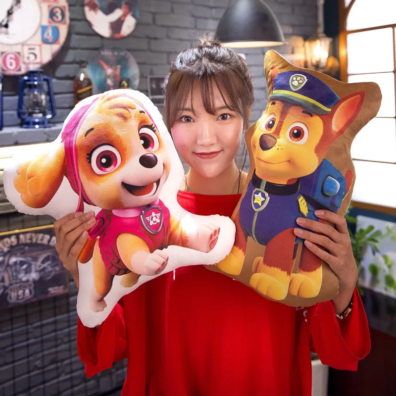 Плюшевая игрушка Щенячий патруль мультяшный принт диванная подушка Райдер