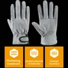 Work Gloves Leather Workers Work Welding Safety Protection Garden Sports Motorcycle Driver Wear-resistant Wood Cutting 3