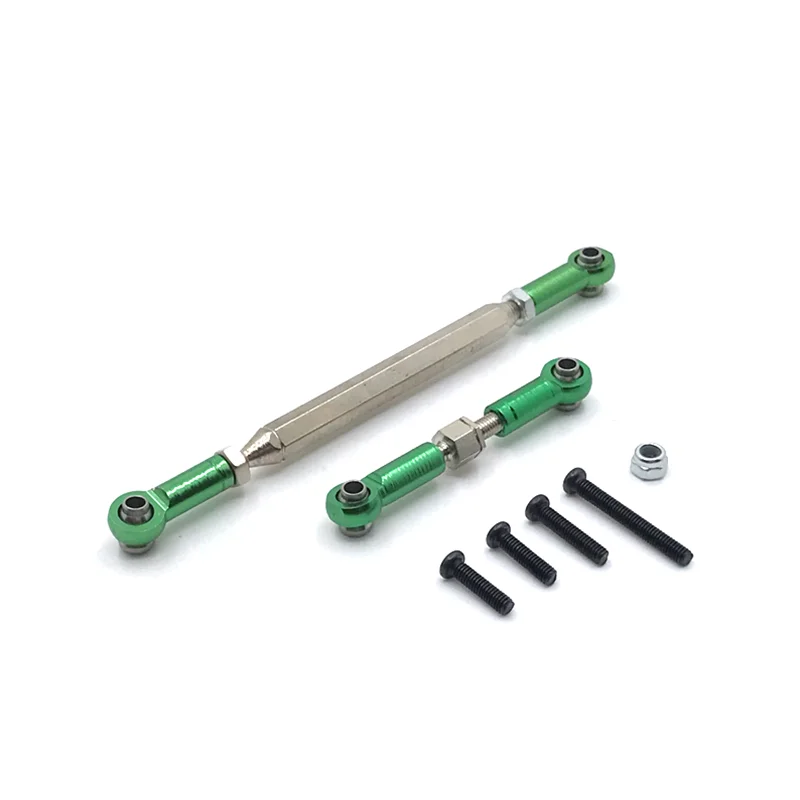 Conjunto De Varillas De Dirección De Coche RC, Brazo De Varilla Servo De Metal Multiusos, Fácil