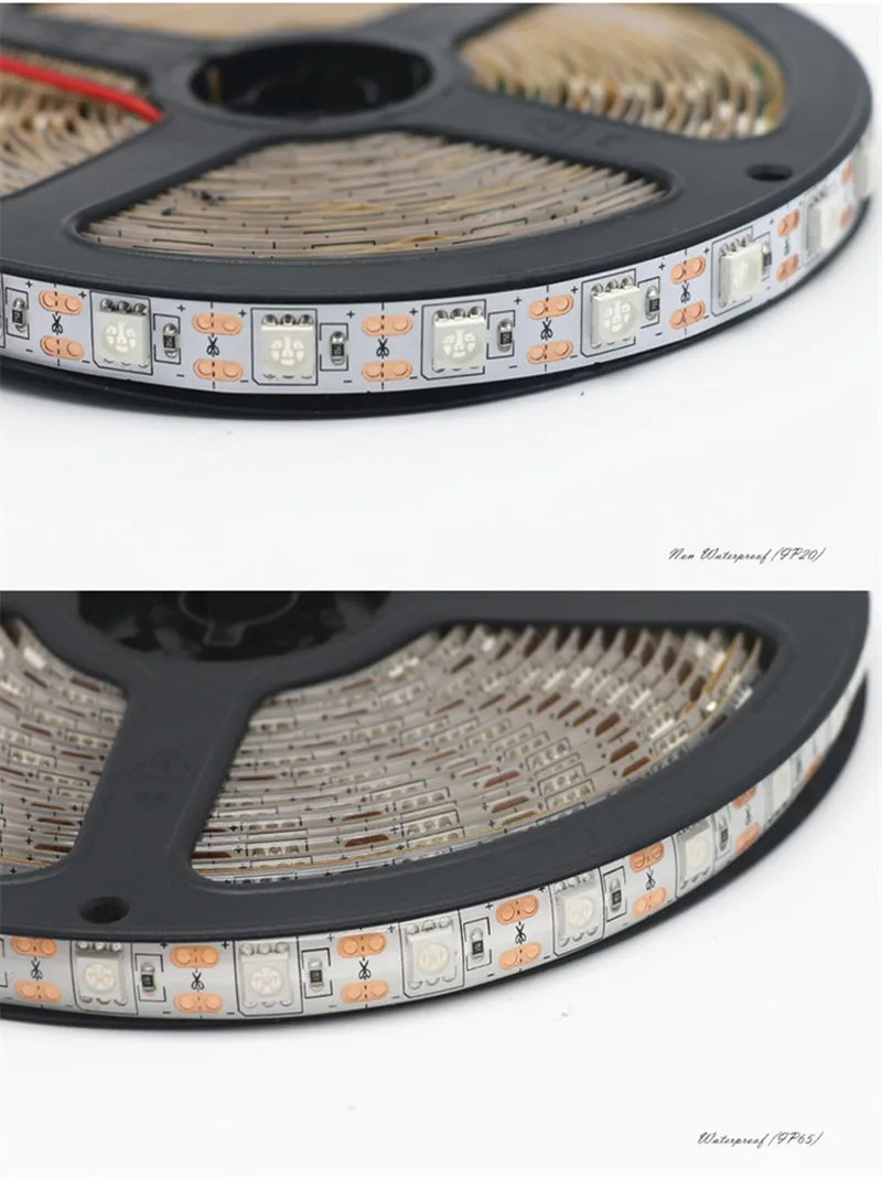 DC 12V 24V LED Strip 5M 5050 RGB CCT RGBCCT RGBW RGBWW WARM WHITE 60 LED Not Waterproof tape Light Strips Flexible Atmosphere