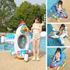 Baby Swim Ring Inflatable Toy Aircraft Shape Swimming Circle Seat Float Swimming Pool Beach Summer Water Toy For Kid Children 2