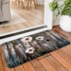 Vintage Geometric Printed Carpet Absorbent Non-Slip Long Strip Kitchen Rug Floor Mat Living Room Bedroom Bathroom Laundry 6