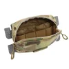 VULPO Tactical FCPC Vest MOLLE Adapt Admin Panel Pouch Chest Expansion Sub Bag Utility Map Pouch For Hunting Airsoft Vest 6
