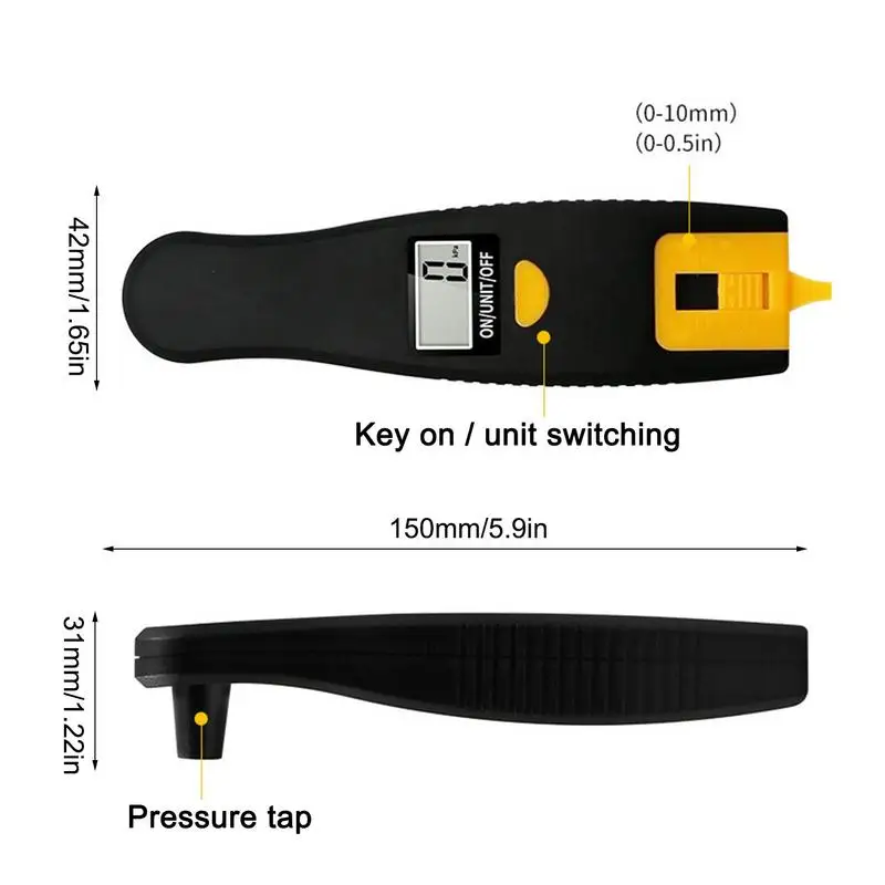 

Tire Pressure Gauge Digital Tire Gauges For Tire Pressure Digital Tire Pressure Gauge With Backlit LCD Wheel & Tire Accessories