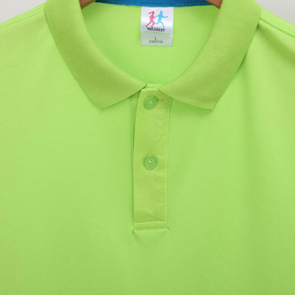 Mens Golf Shirt Running Dry Fit Polo Shirts Men Polyester Golf T Shirts Mens Sport T-shirt Quick Dry Tshirts Unisex