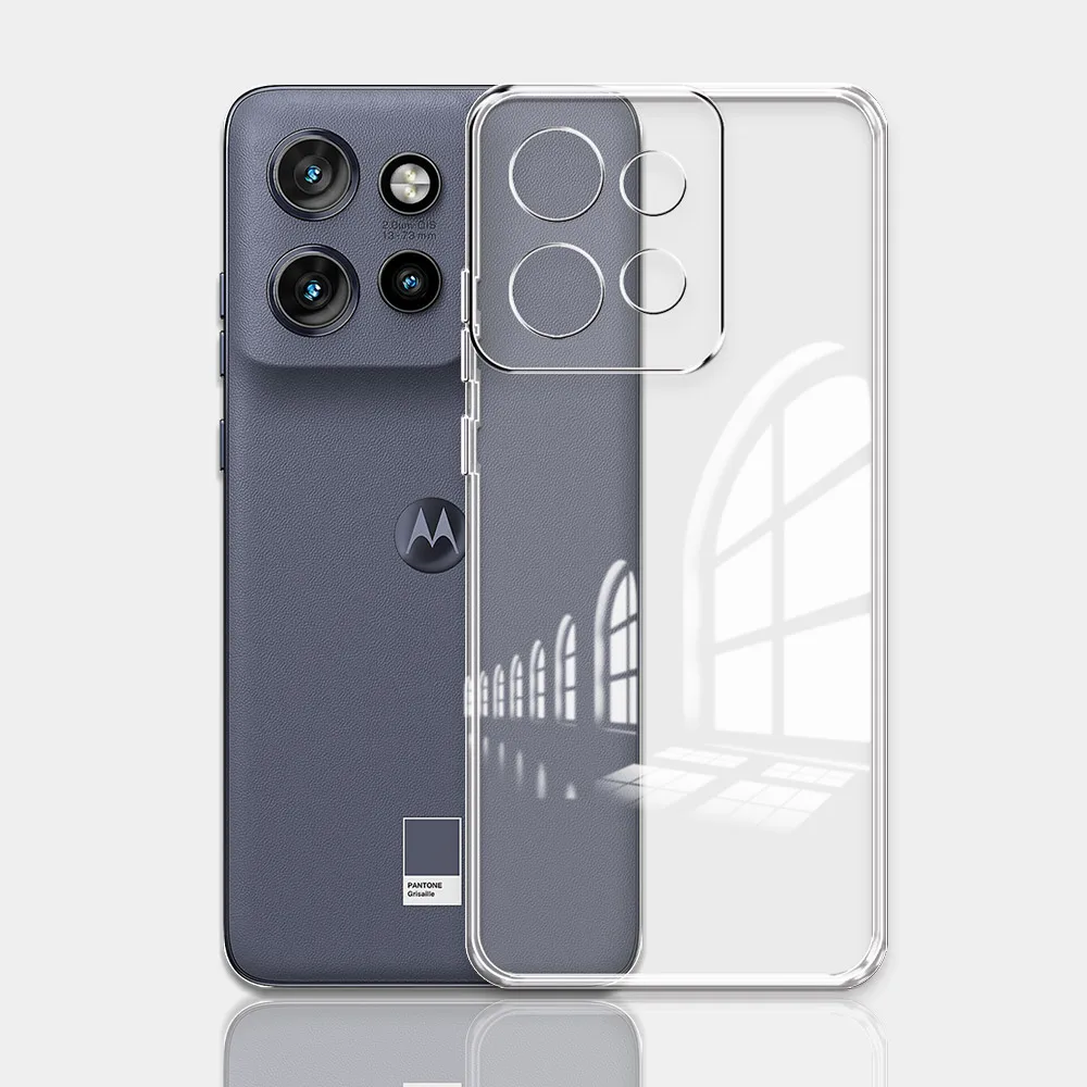 Clear Silicone Bumper Shockproof Phone Case – Transparent Protective Cover