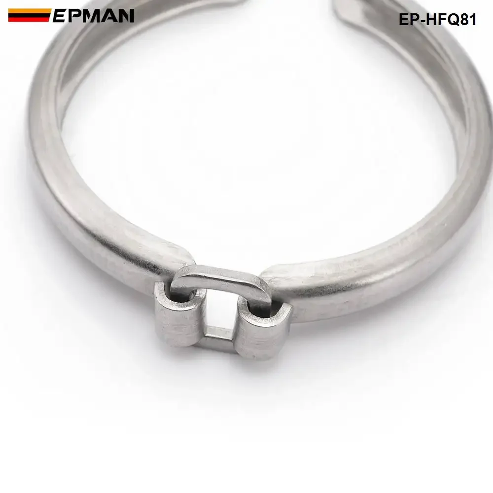 EPMAN Turbocharger Turbine Exhaust Cartridge Clamp V-Band Turbo 81MM Flange EP-HFQ81