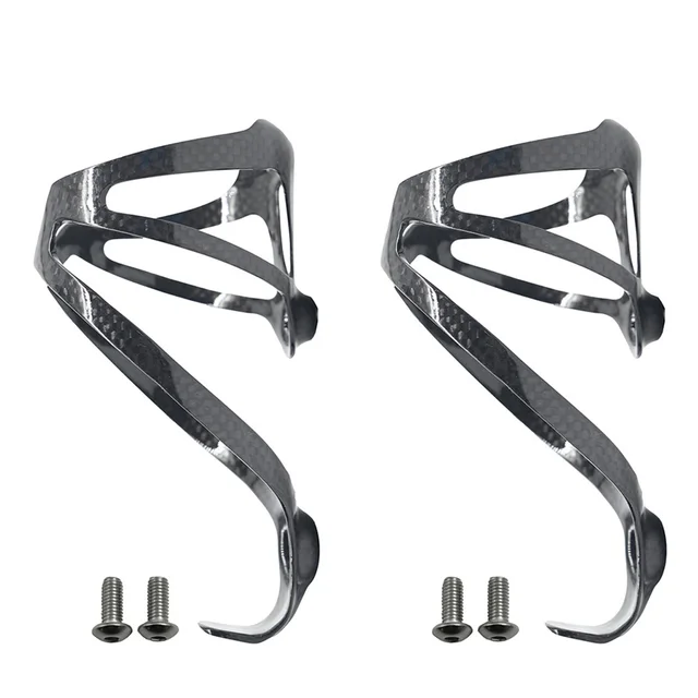 2PCS Bicycle Bottle Holder Full 3K Carbon Fiber Super Light Road/Mountain Bike Water Bottles Cage Holder Matte Glossy 18g XXX 6