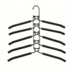 5-Layer Magic Detachable Clothes Rack - Secure Anti-Slip Design for Suits, Shirts & Sweaters - Space-Saving Wardrobe Organizer f 6