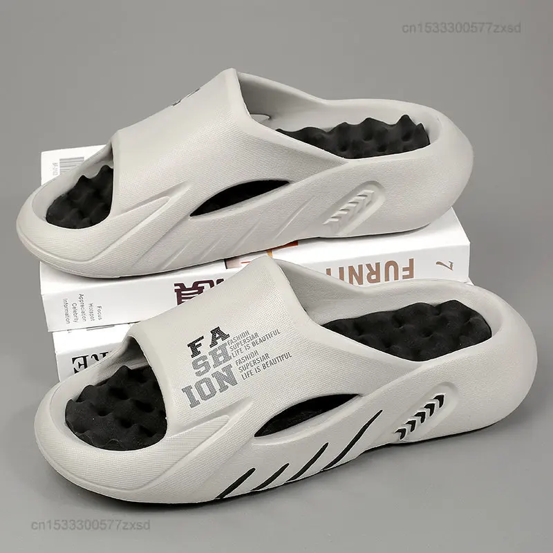 Summer Men Women Slippers Indoor Outdoor Sandals Beach EVA Soft Sole Anti-slip Flip-flops Bathroom Sandals For Xiaomi