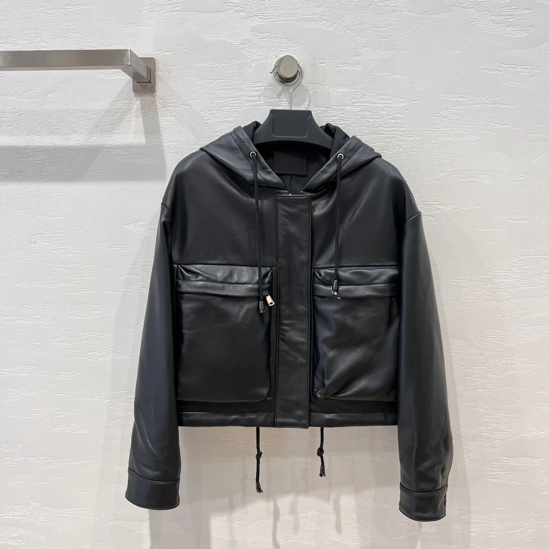 

Fashionable cargo hooded small coat, classic version of the upper body is huge thin, can be sweet and salt leisure everything728
