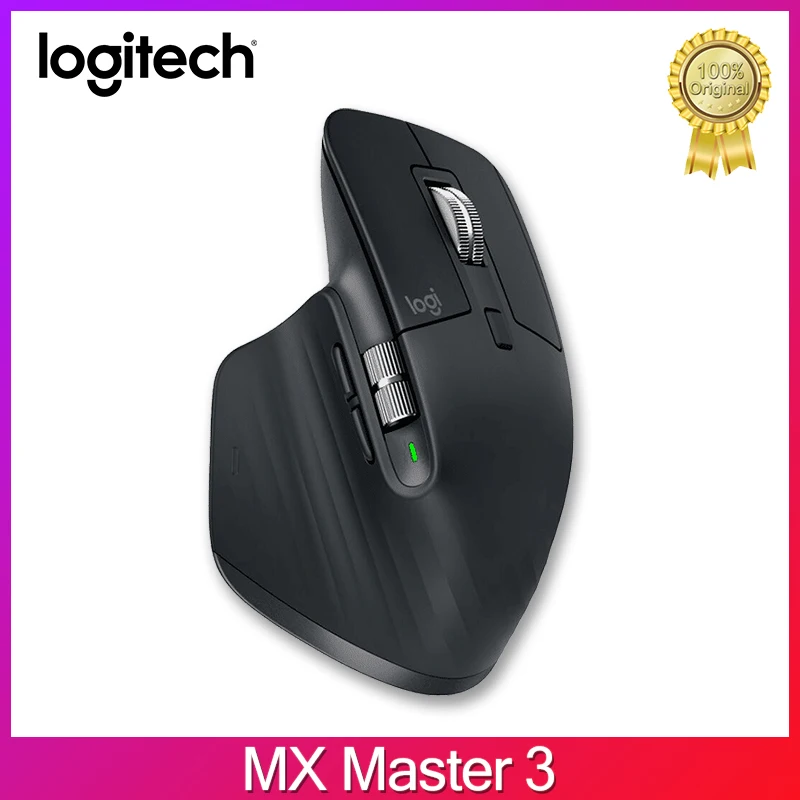 Logitech-mx master 3sワイヤレスパフォーマンスマウス,8k dpi