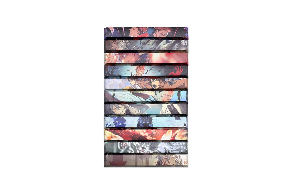 Keycaps para Teclado Mecânico Jujutsu Kaisen Shingeki no Kyojin Dye Sub Pbt 6.25u - Imagem 4